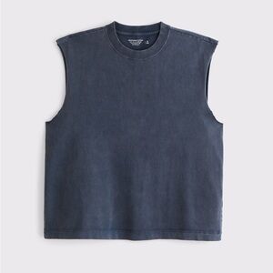 Abercrombie & Fitch Heavyweight Tee Cropped Fit
